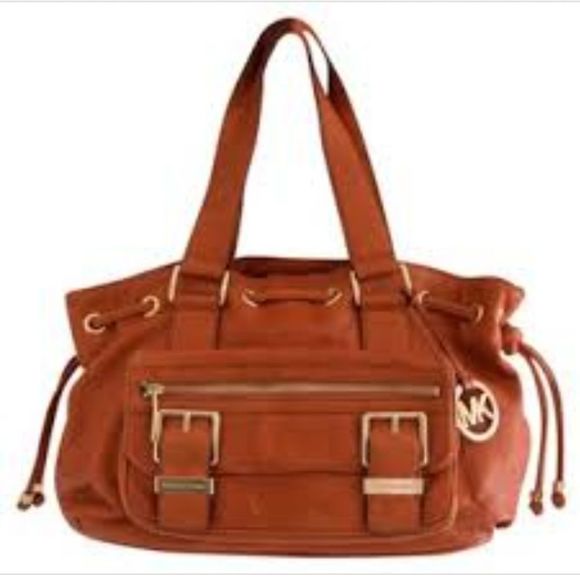 Michael Kors Handbags - 👜💘 Michael Kors Cognac satchel bag